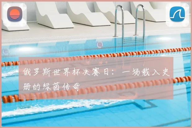 俄罗斯世界杯决赛日:一场载入史册的绿茵传奇