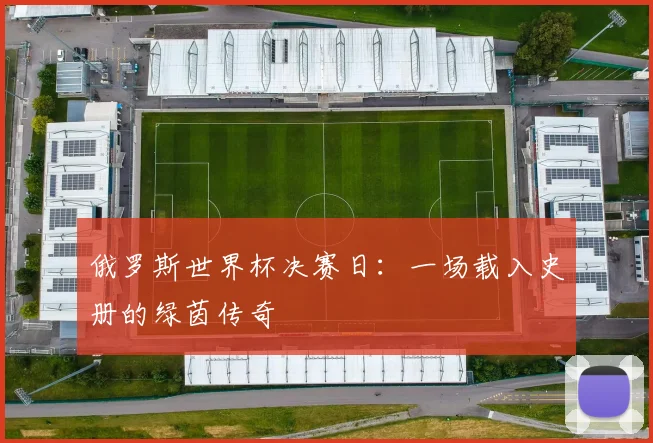 俄罗斯世界杯决赛日:一场载入史册的绿茵传奇